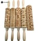 Christmas Embossed Wooden Rolling Pin 1378 Inch Beech Wood Cookie Roller With Snowflake And Elk Pat 6