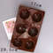 Semi Round Silicone Cake Mousse Mold Chocolate Baking Mold 5