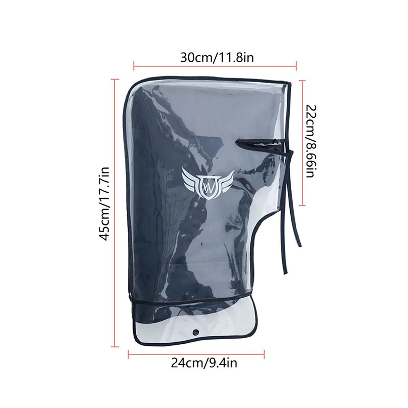 Motorcycle Handlebar Gloves Waterproof Winter Windproof Handle Covers 3