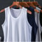 Men Mesh Tank Top Fitness Sleeveless Shirt Breathable Gym Vest 4