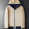 Winter Fleece Hooded Jacket Warm Thick Lambswool Coat For Men And Women 5