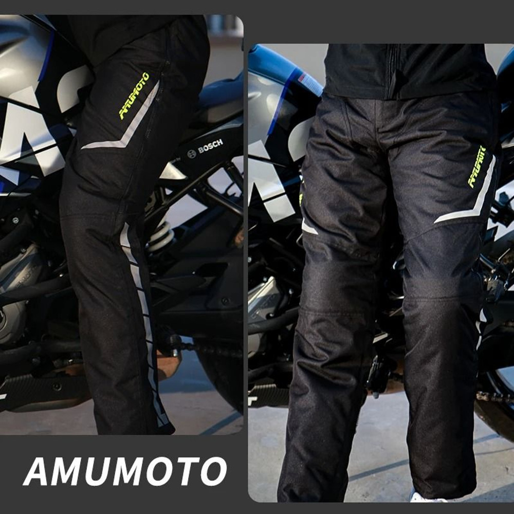 Motorcycle Waterproof Thermal Pants Windproof Riding Protective Trousers For Men And Women 5