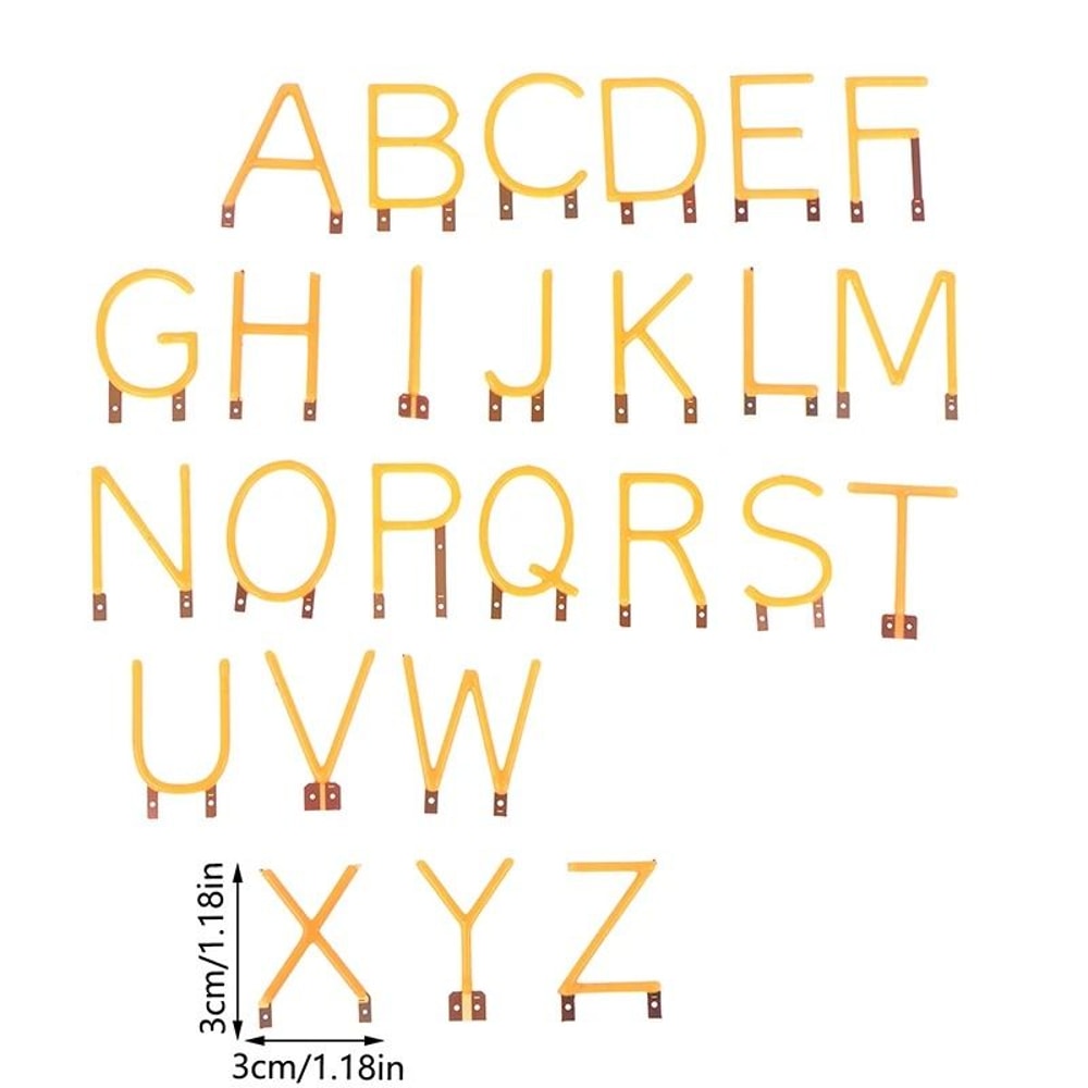 Yellow LED Filament Light DIY Decoration Accessory 3