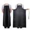 Heavy Duty Waterproof PU Leather Apron For Dishwashing And Cleaning 2