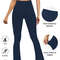 Womens High Waisted Flare Yoga Pants Super Soft Bell Bottom Leggings With Tummy Control 6
