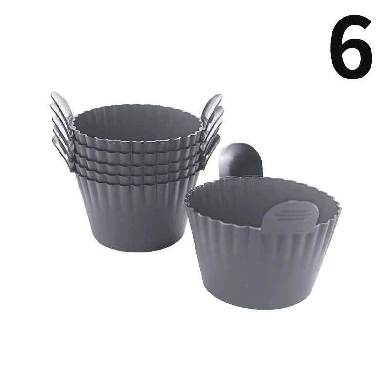 Silicone Egg Poacher And Baking Cup Set NonStick Food Grade Silicone Cups For Air Fryer Oven And S 8