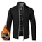 Mens Warm Fleece Zip Cardigan Sweater 0