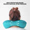 Inflatable UShape Travel Pillow With BuiltIn Pump 3