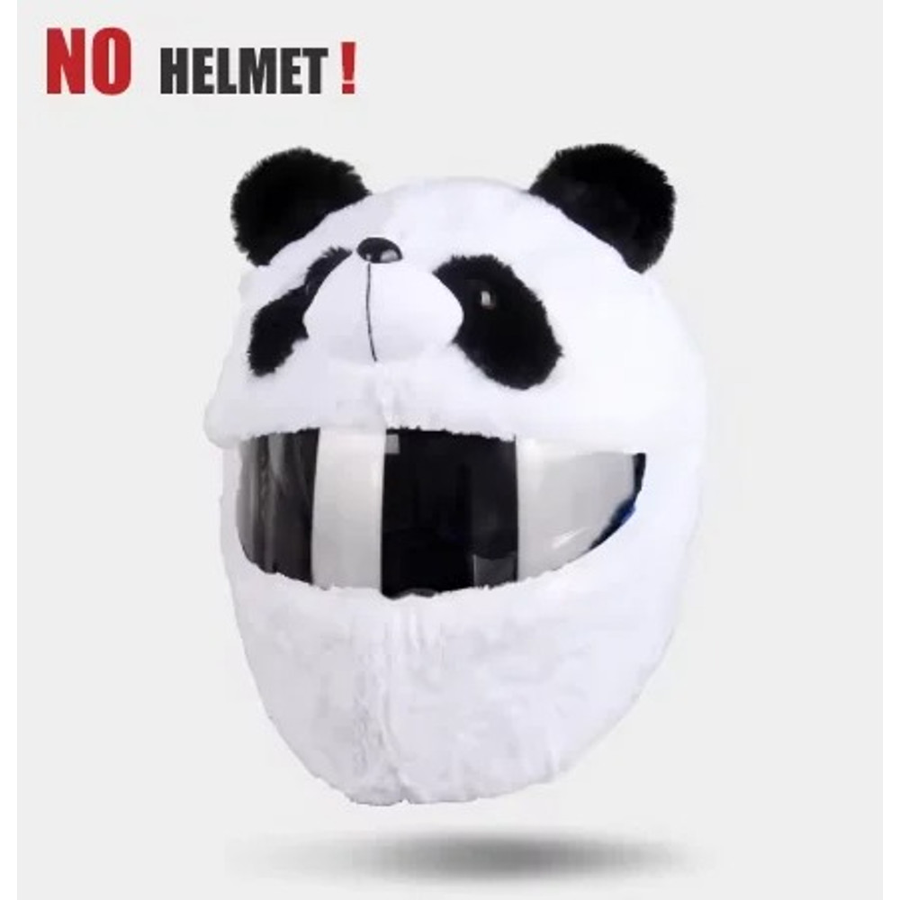 Funny Plush Motorcycle Helmet Cover 9