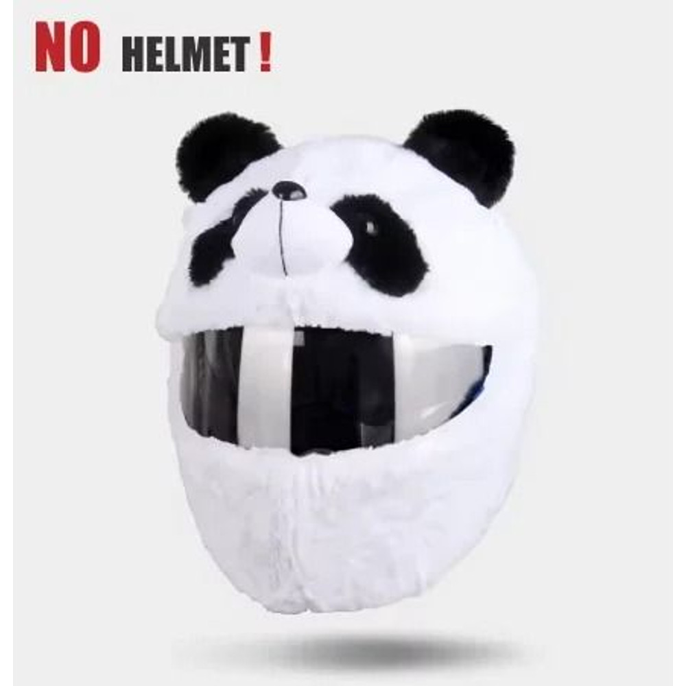 Funny Plush Motorcycle Helmet Cover 11