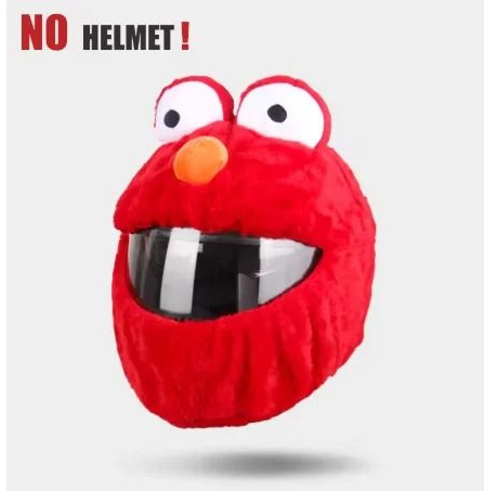 Funny Plush Motorcycle Helmet Cover 14