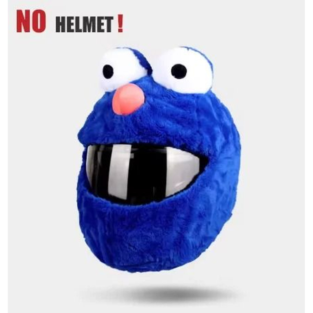 Funny Plush Motorcycle Helmet Cover 15