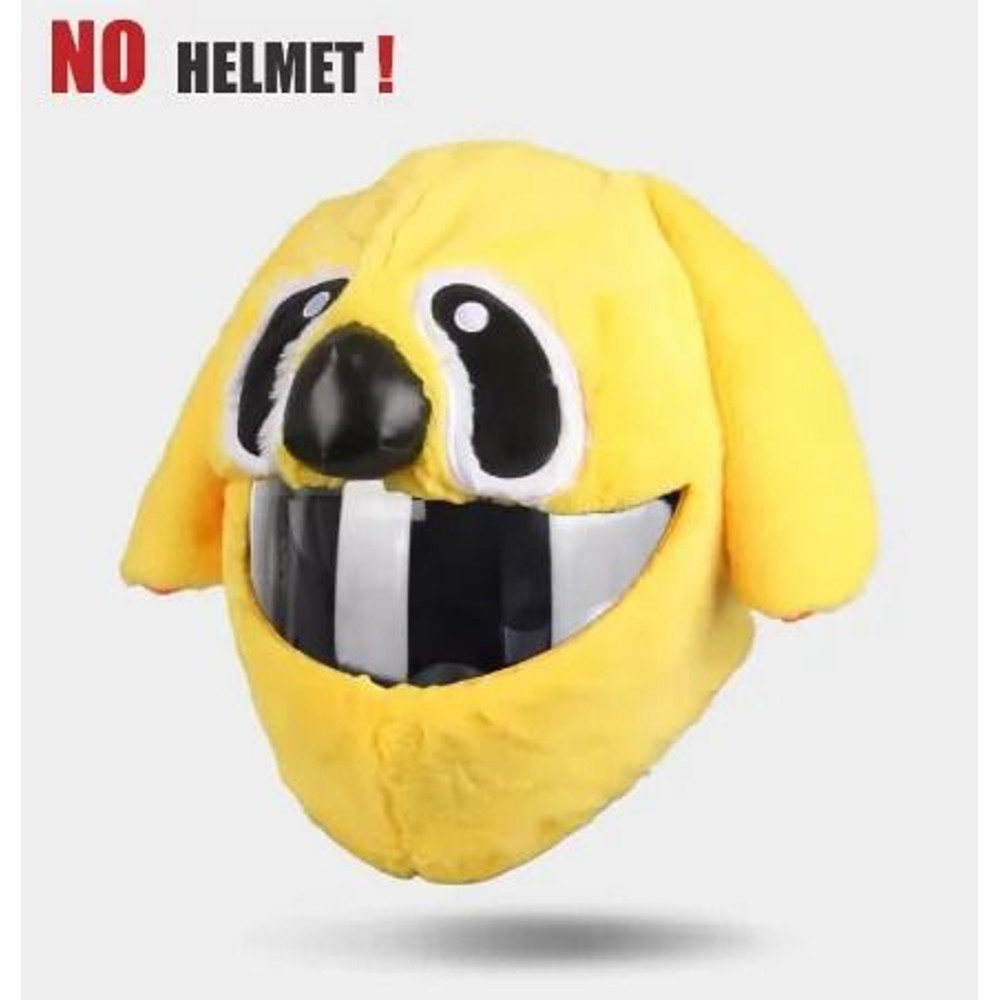 Funny Plush Motorcycle Helmet Cover 7
