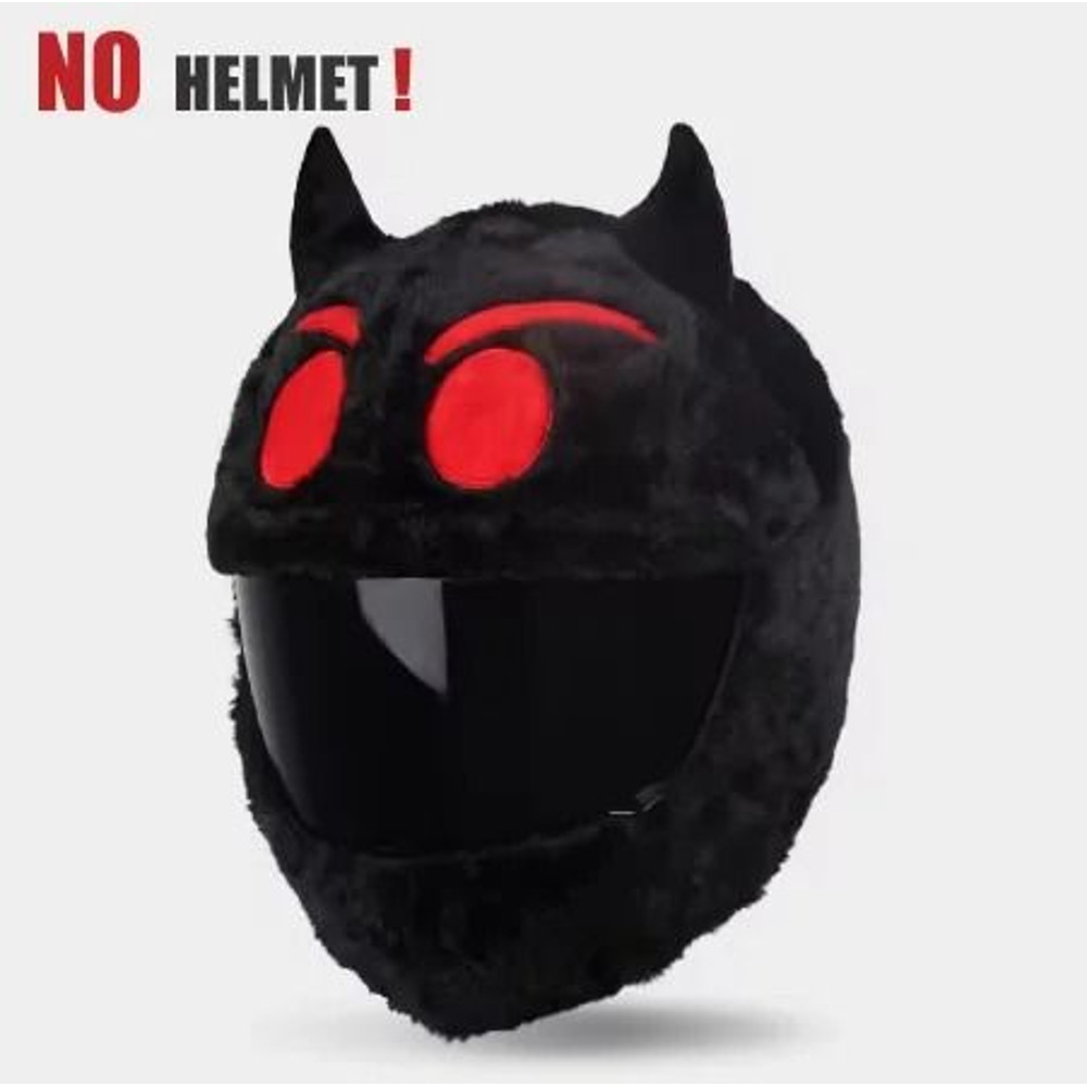 Funny Plush Motorcycle Helmet Cover 8