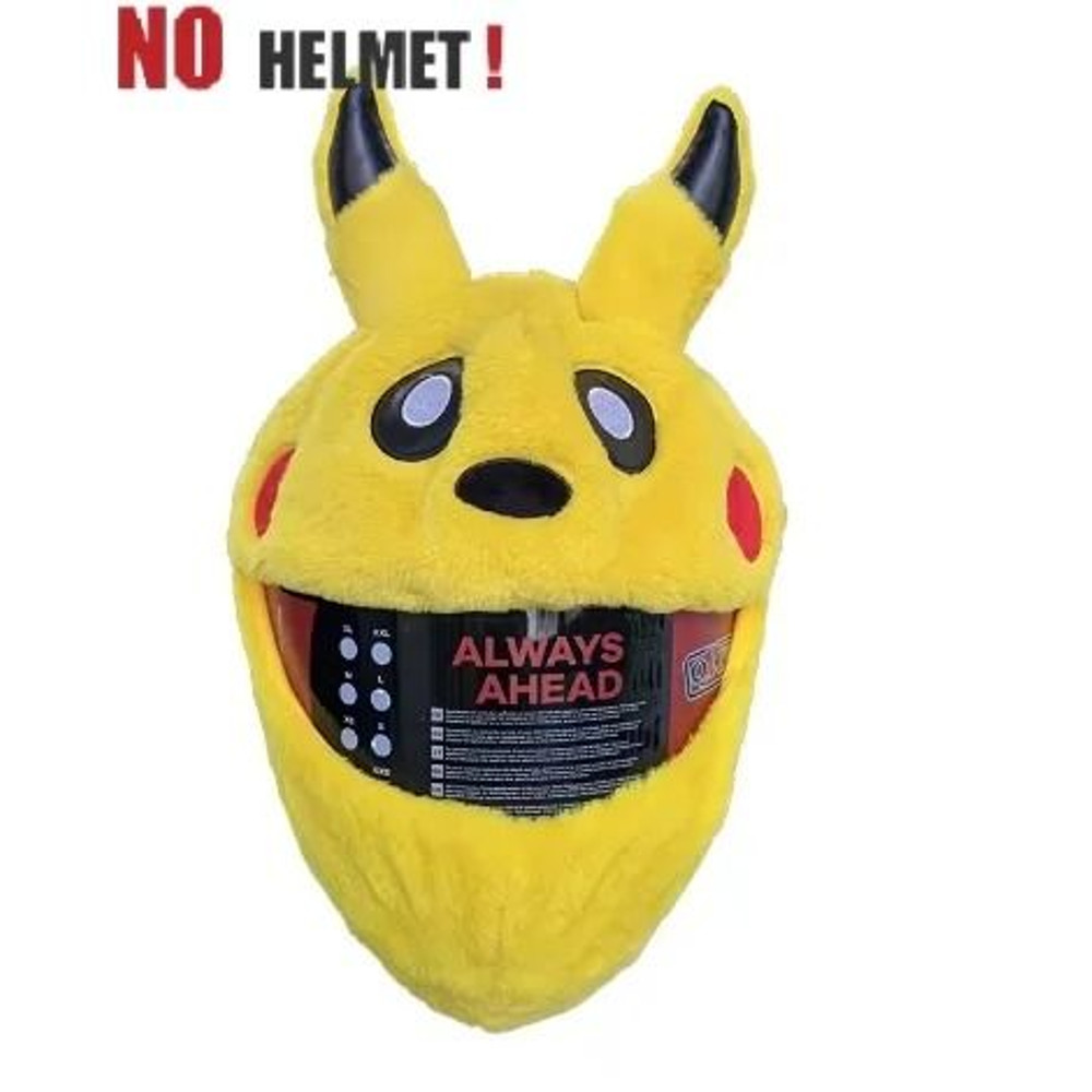 Funny Plush Motorcycle Helmet Cover 21