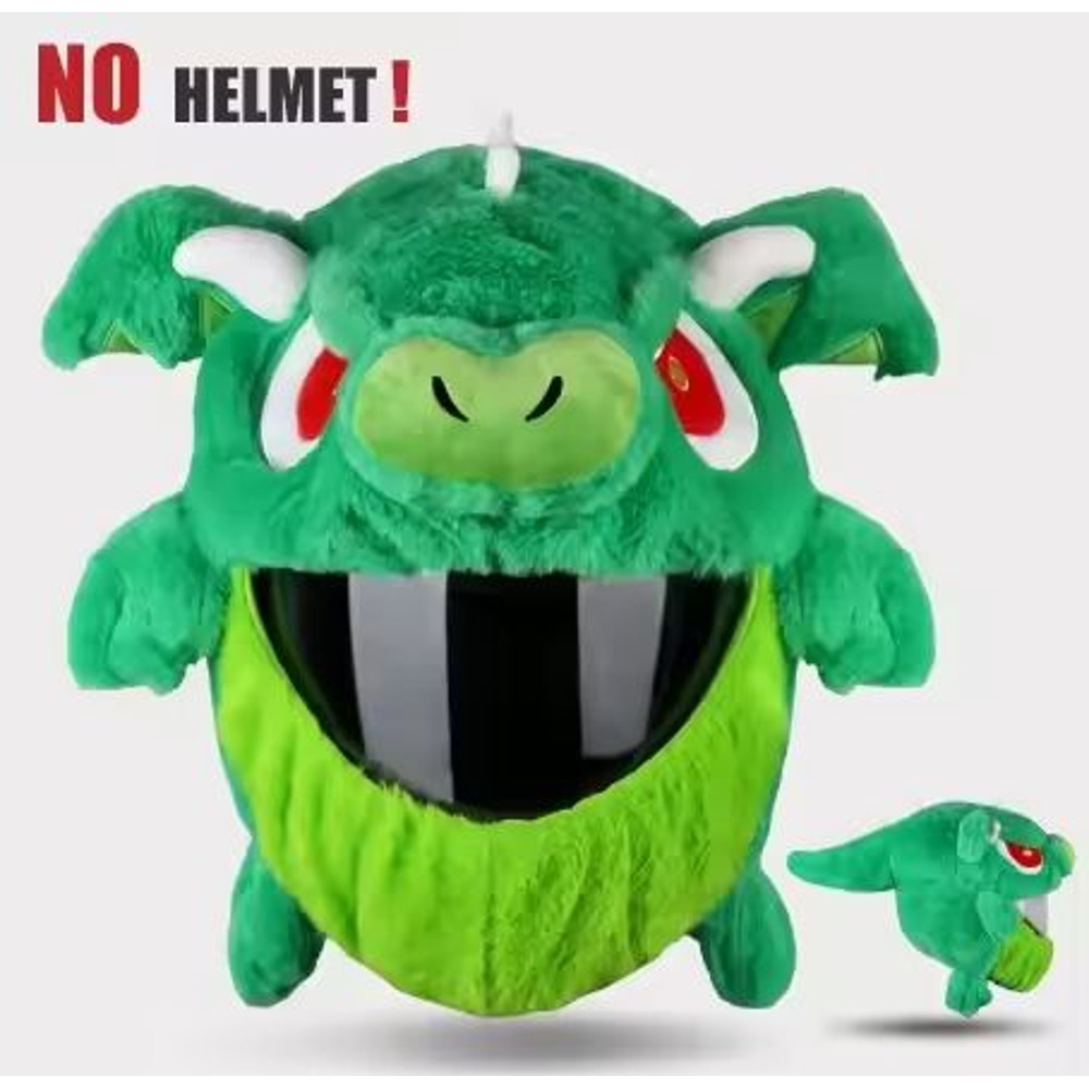 Funny Plush Motorcycle Helmet Cover 22