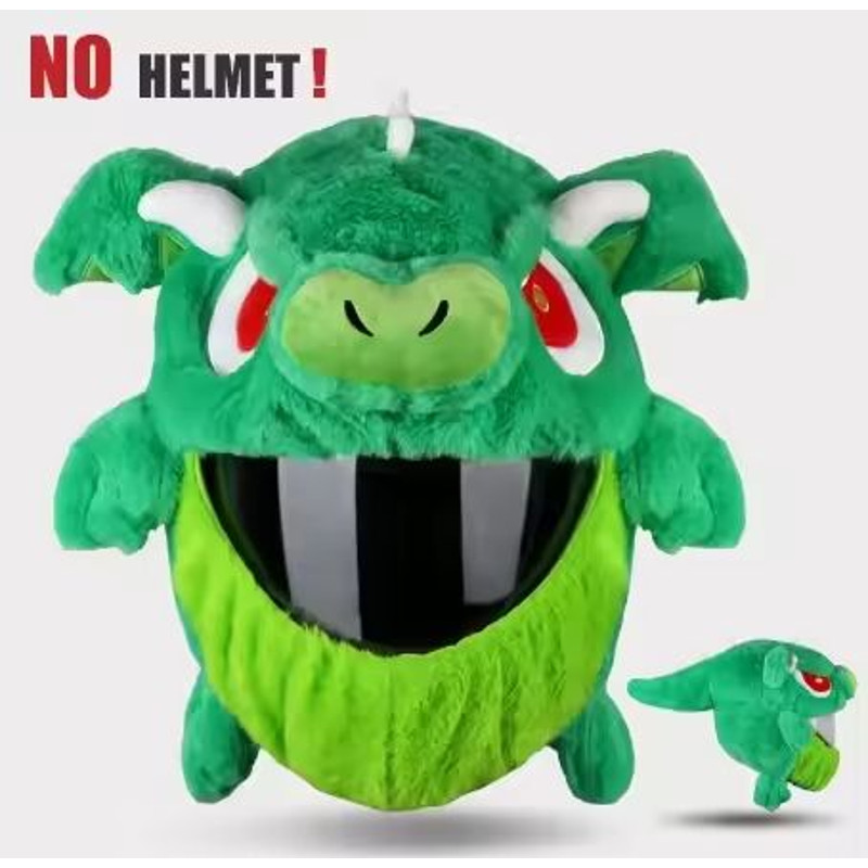 Funny Plush Motorcycle Helmet Cover 22