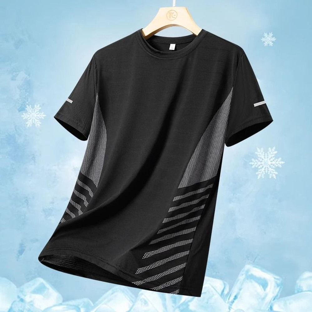 Mens QuickDry Ice Silk Running TShirt 7