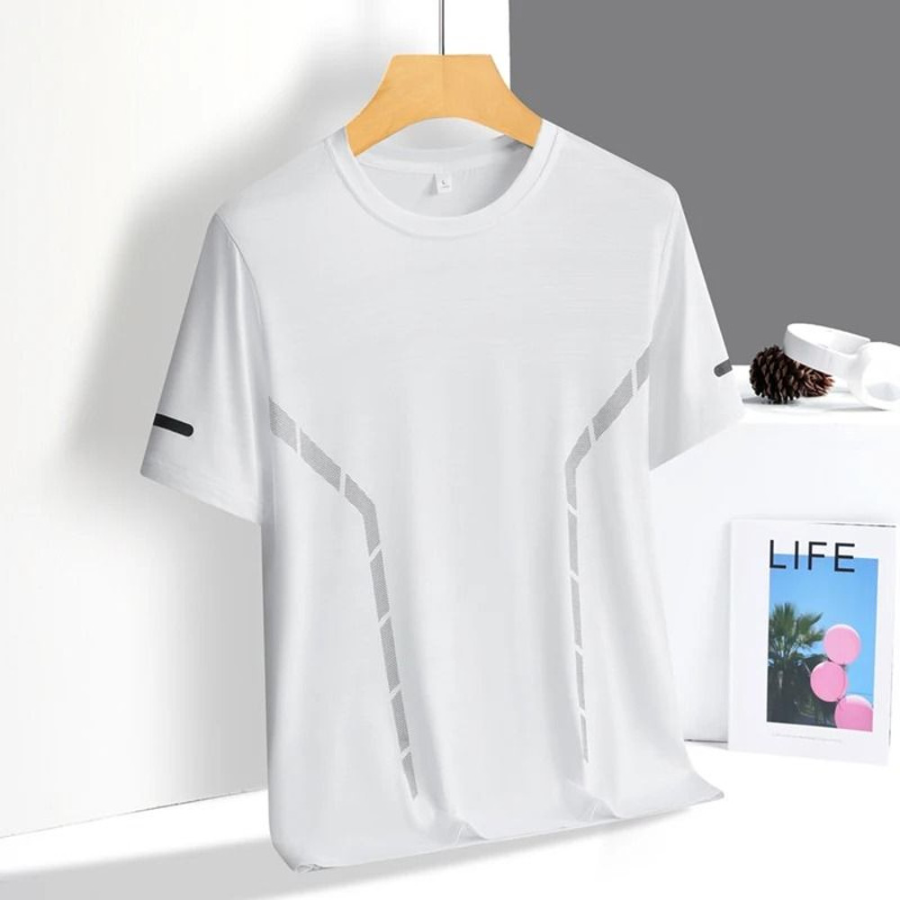 Mens QuickDry Ice Silk Running TShirt 19
