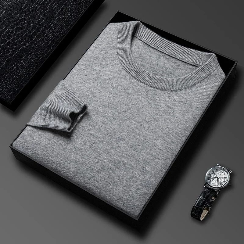 Mens Diamond Pattern Knit Sweater 10