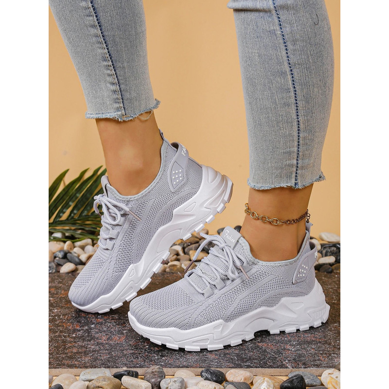 Womens Breathable Mesh Casual Sports Shoes 9