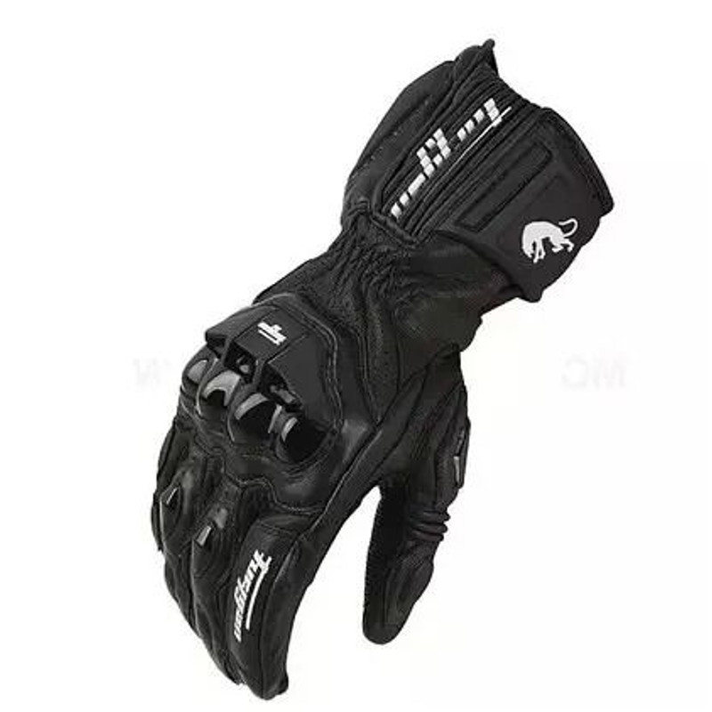 Motorcycle Leather Gloves With Windproof Protection And Touchscreen Function 5