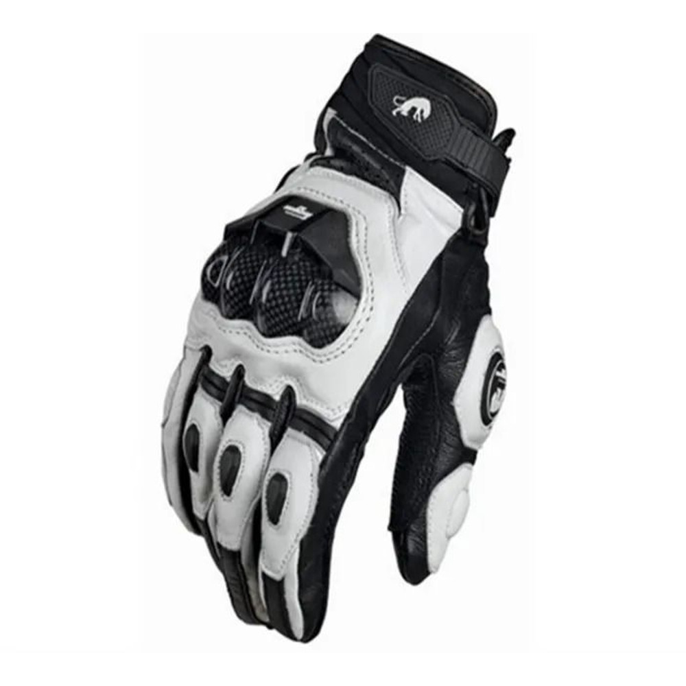 Motorcycle Leather Gloves With Windproof Protection And Touchscreen Function 8