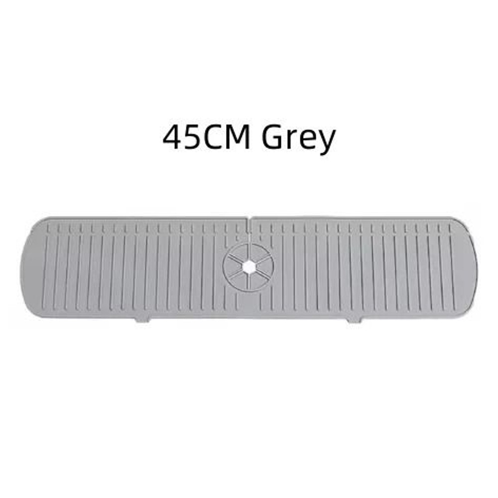 Silicone Faucet Water Catcher Mat For Kitchen And Bathroom 12