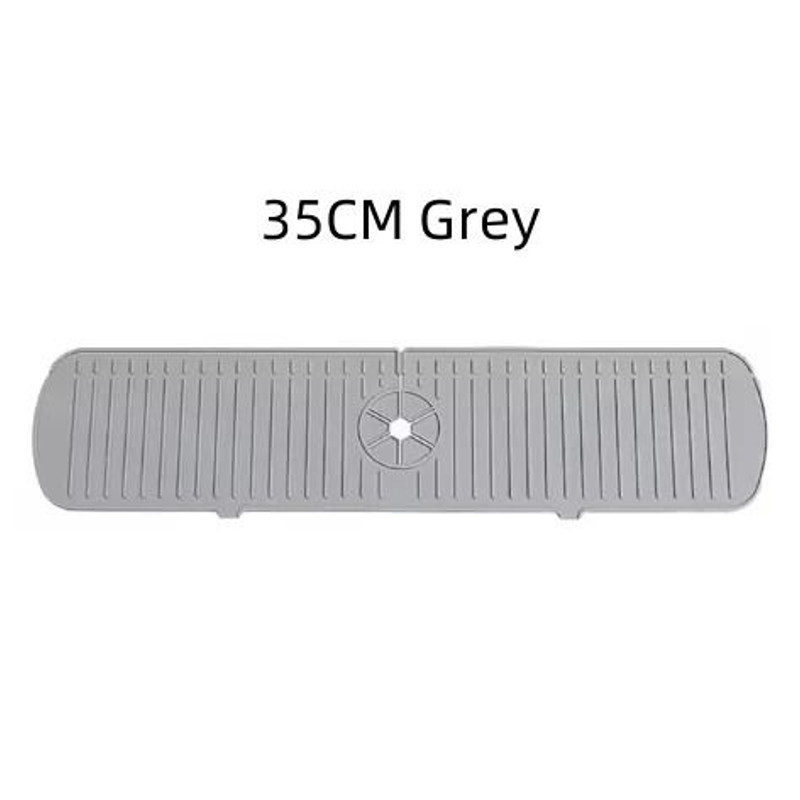 Silicone Faucet Water Catcher Mat For Kitchen And Bathroom 7