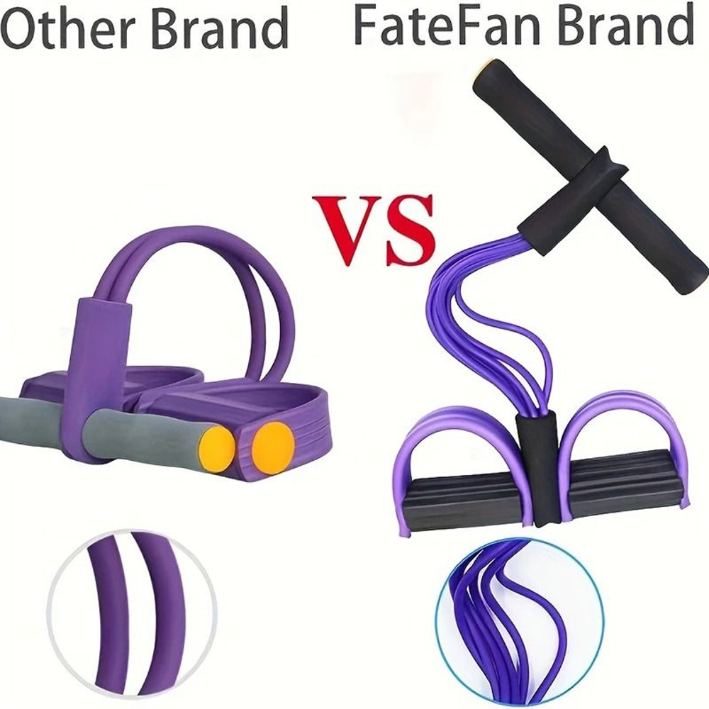 SixTube Resistance Band Tensioner For FullBody Home Workouts 4