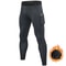 Mens Warm Compression Running Leggings For Winter Training 9