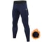 Mens Warm Compression Running Leggings For Winter Training 10