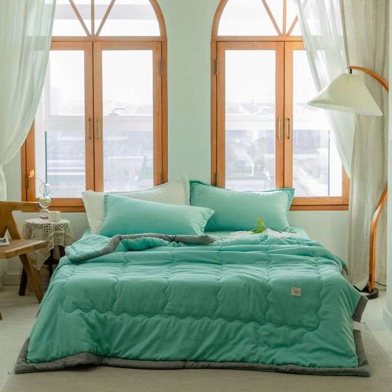 Lightweight Japanese Cotton Quilted Summer Quilt Soft Breathable And Washable 8