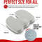 Ergonomic Memory Cotton Seat Cushion Orthopedic Office And Car Chair Pad For Back Pain Relief 3
