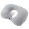 Inflatable Travel Neck Pillow With Soft Flocking Fabric Portable UShaped Support Cushion For Airpl 6