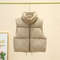 Womens Quilted Cropped Puffer Vest Warm Sleeveless Down Jacket 9
