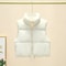 Womens Quilted Cropped Puffer Vest Warm Sleeveless Down Jacket 1