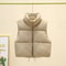 Womens Quilted Cropped Puffer Vest Warm Sleeveless Down Jacket 3