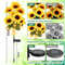 Solar Sunflower Garden Lights Outdoor Waterproof LED Flower Lamp 1