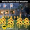 Solar Sunflower Garden Lights Outdoor Waterproof LED Flower Lamp 3