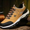 Mens Waterproof Hiking Shoes Outdoor PU Leather Walking Sneakers 0