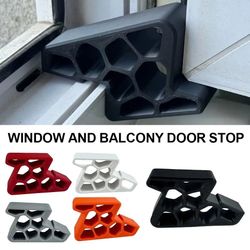 heavy duty door stopper non slip balcony and window wedge