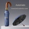 Windproof UV Protection Automatic Folding Umbrella With Curved Handle 4
