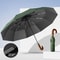 Windproof UV Protection Automatic Folding Umbrella With Curved Handle 8