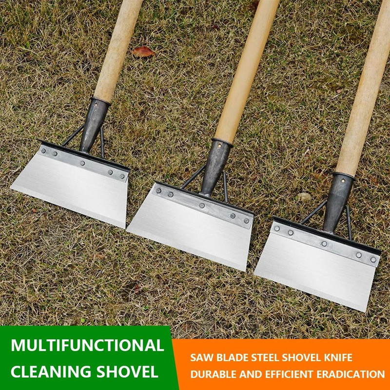 Multifunctional Outdoor Cleaning Shovel With Saw Blade And Steel Flat Head 2