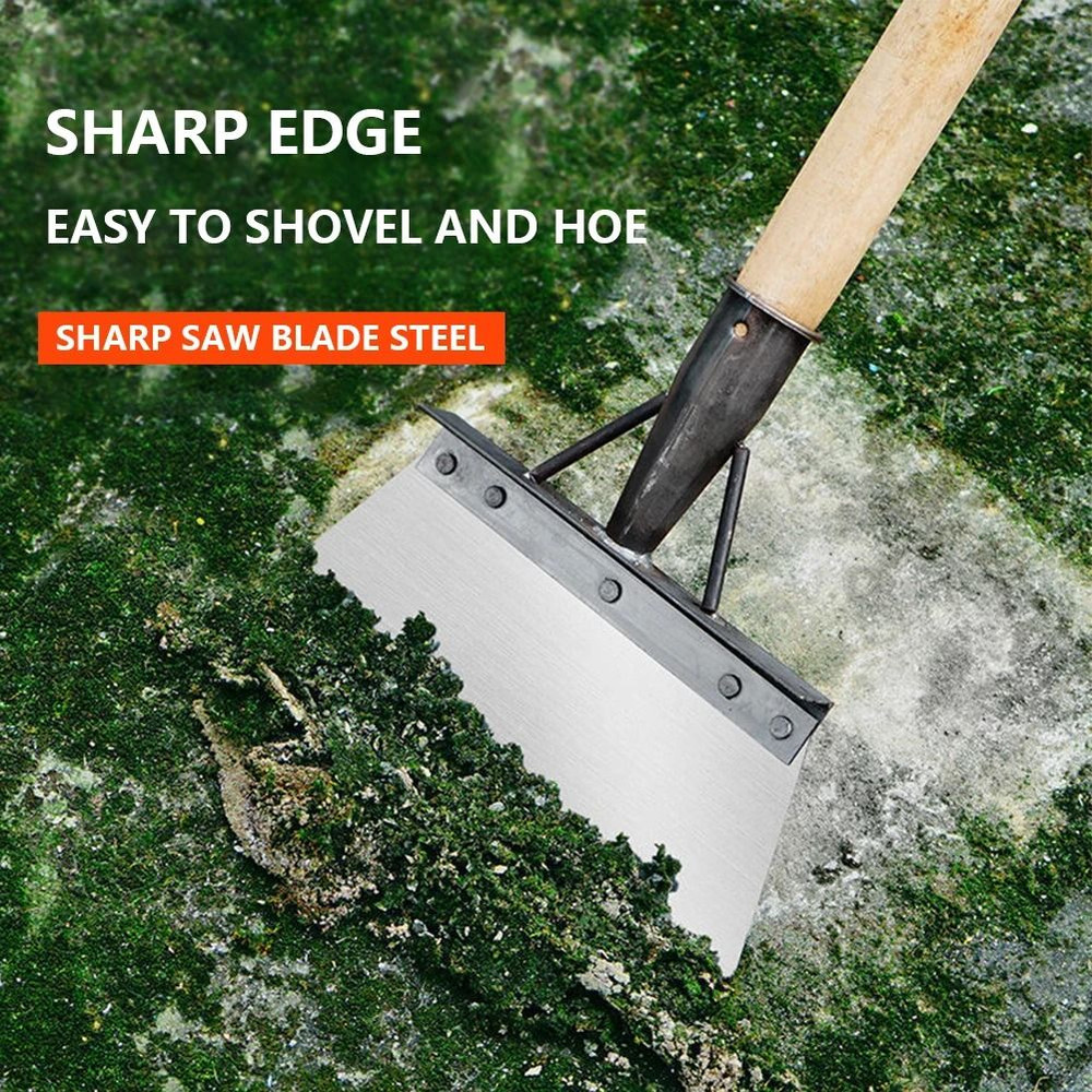 Multifunctional Outdoor Cleaning Shovel With Saw Blade And Steel Flat Head 3