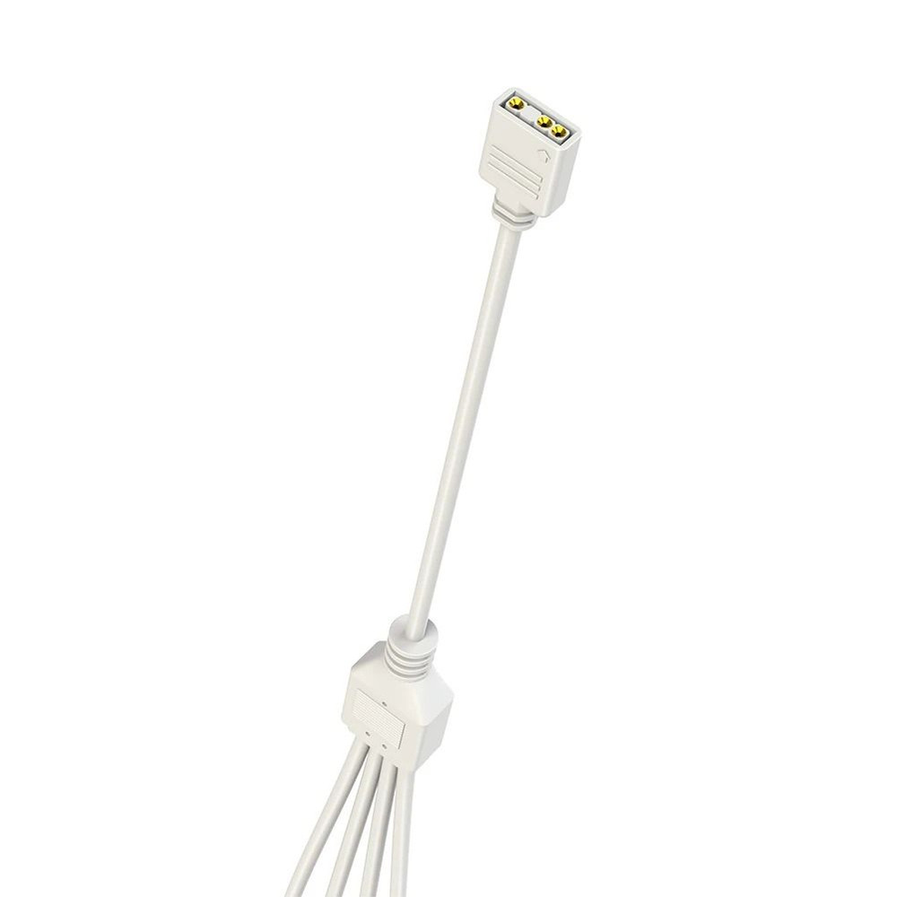 ARGB Chassis Fan Splitter 5V 3PIN Connector 1 To 234 Motherboard Extension Cable 4