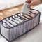 11Compartment Foldable Nylon Mesh Underwear Storage Box For Closet And Drawer Organization 0