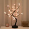 Cherry Blossom LED Bonsai Tree Lamp USB Or Battery Powered Touch Switch Warm White Light For Home 2