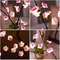 Cherry Blossom LED Bonsai Tree Lamp USB Or Battery Powered Touch Switch Warm White Light For Home 4
